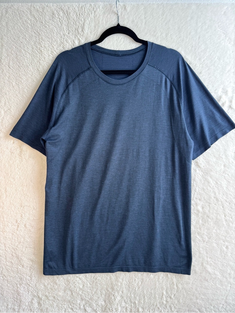 Lululemon Metal Vent Tech SS Shirt Men’s XL Blue Active Gym Running Training